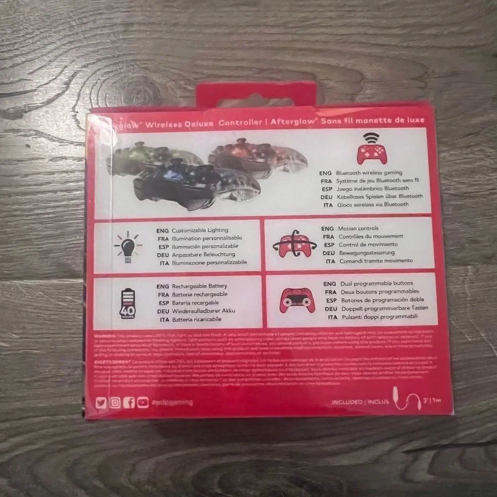 Nintendo Switch Controller, Deluxe, Wireless - Picture 2 of 2